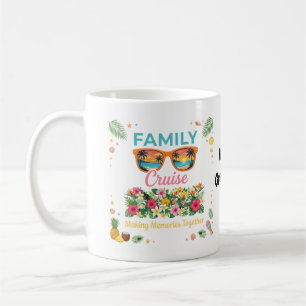 Caneca De Café Memórias de Cruzeiro Tropical da Família Floral de