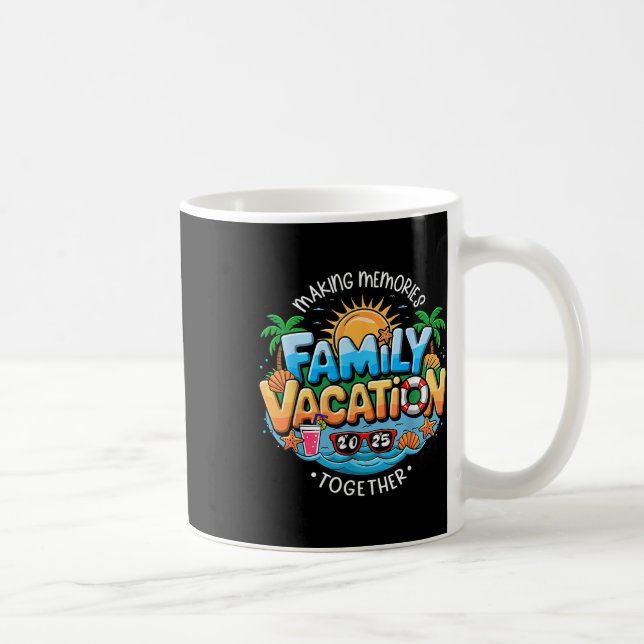 Caneca De Café Memórias de Fazeres de 2025 Juntos (Direita)