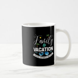 Caneca De Café Memórias de Férias em Família Juntos Correspondem