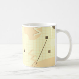 Caneca De Café Memphis #82 Sepia