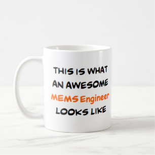 Caneca De Café mems engenheiro, incrível