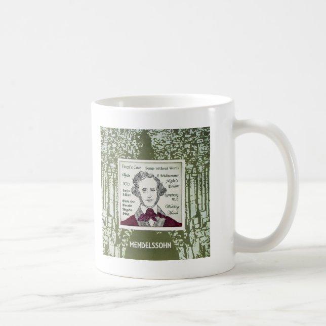 Caneca De Café Mendelssohn (Direita)