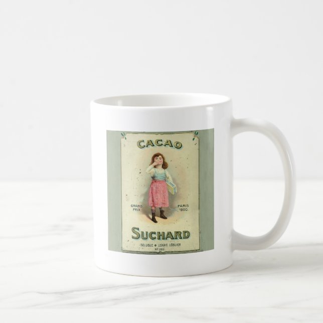 Caneca De Café Menina Açúcar Beijo de Chocolate Vitoriana (Direita)