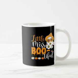 Caneca De Café Menina Boo Bonita Ghost Halloween Tod