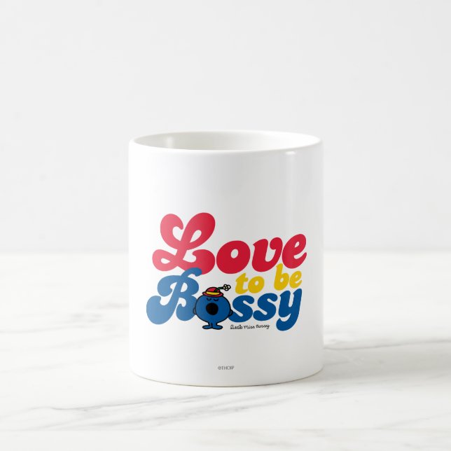 Caneca De Café Menina Bossy | Amor A Ser Bossy (Centro)