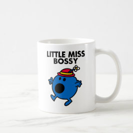 Caneca De Café Menina Bossy | Letra negra