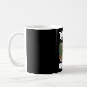 Caneca De Café Menina crente do Pé Grande sasquatch floresta crip