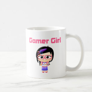 Caneca De Café Menina Cutie Patootie do Gamer