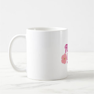 Caneca De Café Menina das flores