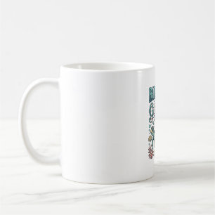 Caneca De Café Menina de Aniversário 11 Tartaruga Marinha Desenho