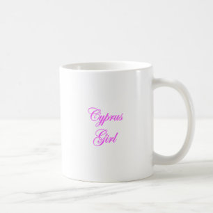 Caneca De Café Menina de Chipre