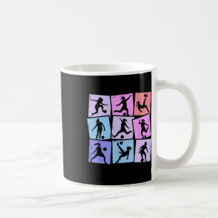 Caneca De Café Menina de Futebol Crianças Mulheres
