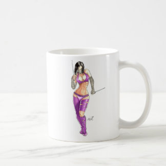 Caneca De Café Menina de Ninja