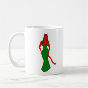 Caneca De Café menina diabólica