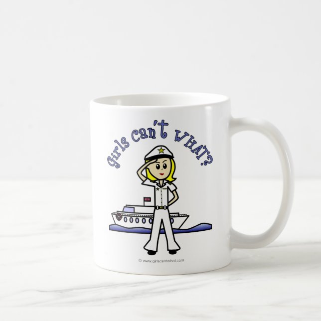 Caneca De Café Menina do Capitão Claro (Direita)