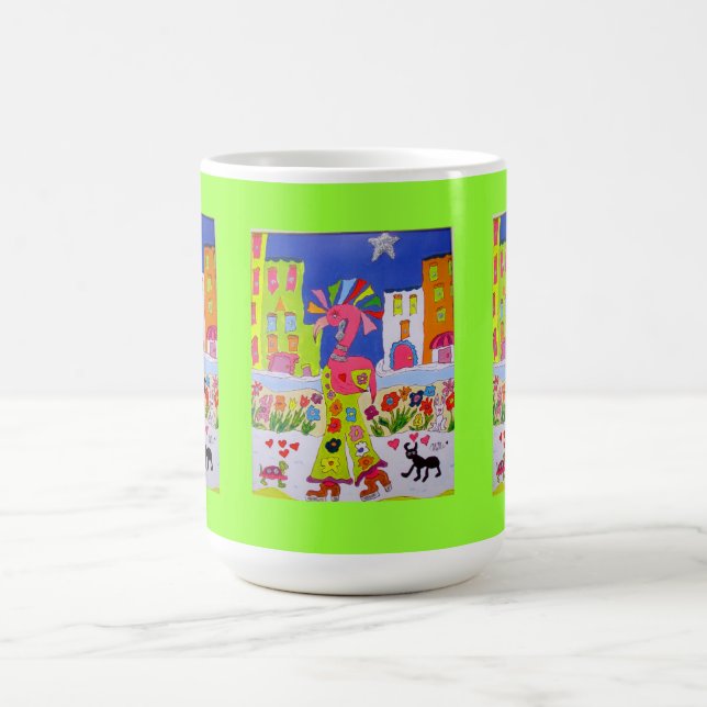 Caneca De Café Menina do East Village (Centro)