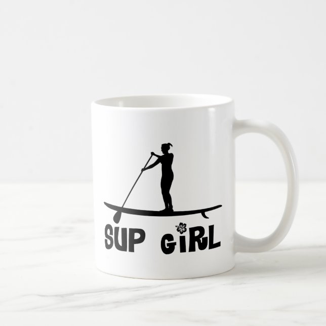 Caneca De Café Menina do SUP (Direita)
