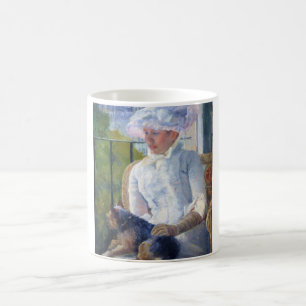 Caneca De Café Menina e seu Cachorro, Mary Cassatt