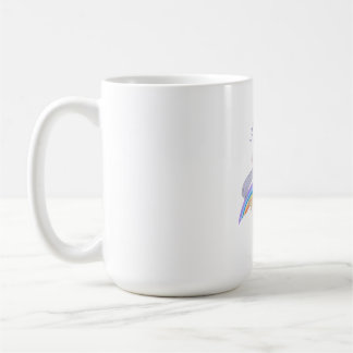 Caneca De Café Menina Feliz Ilustração Desenhada à Mão – Pouco Fe