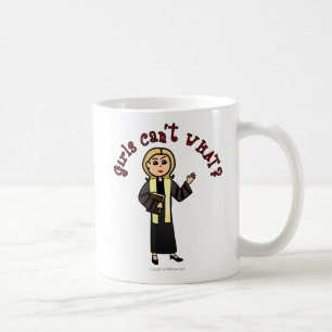 Caneca De Café Menina Loira Preacher