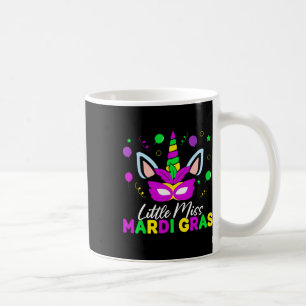 Caneca De Café Menina Mardi Gras Cute Mardi Gras Kids Toddle