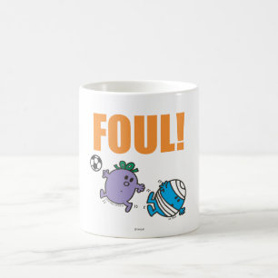 Caneca De Café Menina Naughty Fouls Sr. Bump