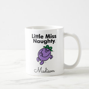 Caneca De Café Menina Pequena Senhorita Naughty é Tão Nojenta