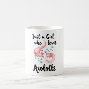 Caneca De Café Menina que ama as mulheres que dão presentes aos 