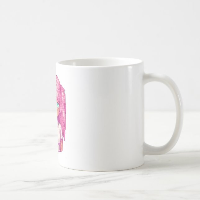 Caneca De Café Menina rosa (Direita)