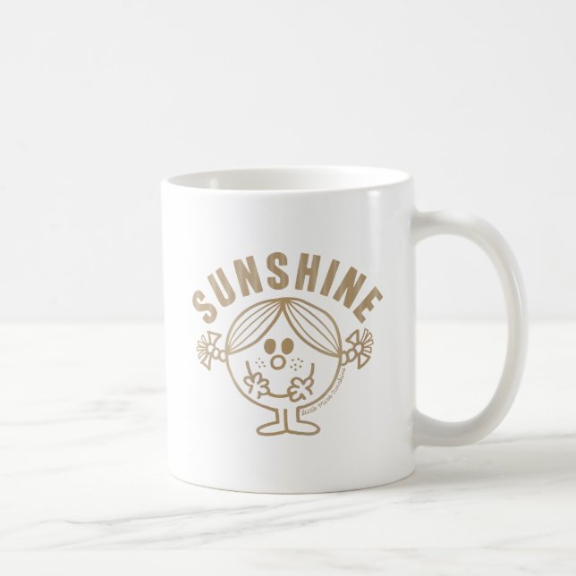 Caneca De Café Menina Sunshine (Direita)