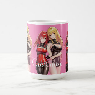 Caneca De Café Meninas bonitas Animam Thunder_Cove