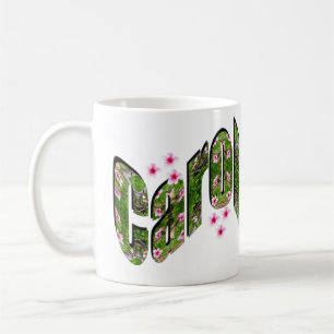 Caneca De Café Meninas Chamadas Carol,