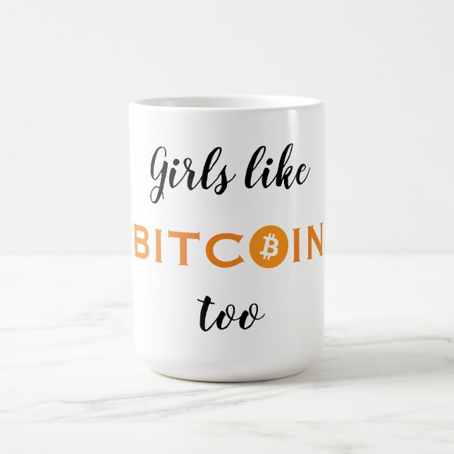 Caneca De Café Meninas como Bitmoney também (Centro)
