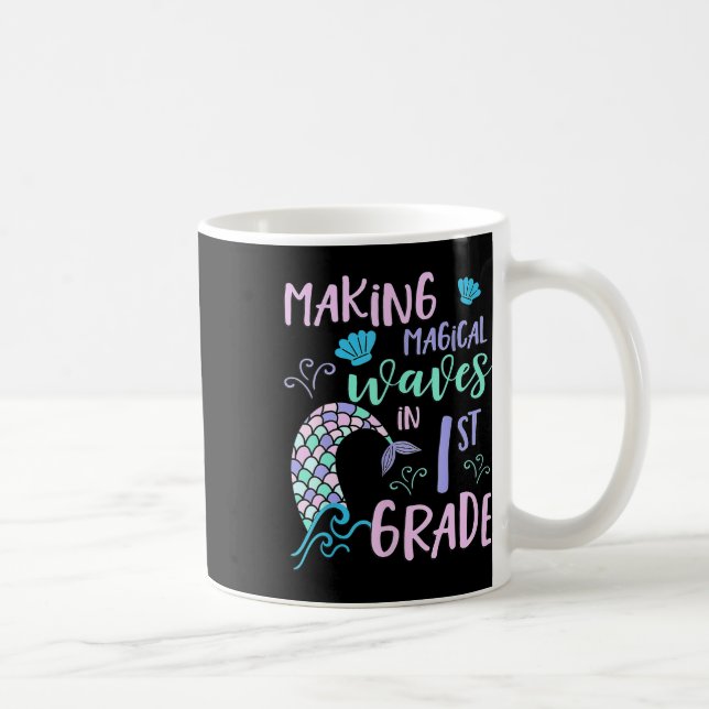 Caneca De Café Meninas Da Classe 1rua Fora De Sereia Fizeram Filh (Direita)
