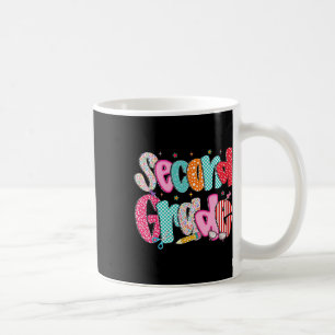 Caneca De Café Meninas da Segunda Série de Volta às Aulas Lápis P