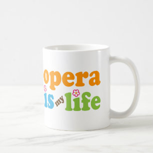 Caneca De Café Meninas do presente da ópera