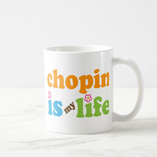 Caneca De Café Meninas do presente de Chopin