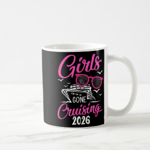Caneca De Café Meninas em Cruzeiro 2026 Férias Festa Cruzeiro 