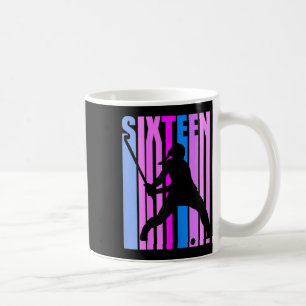 Caneca De Café Meninas Jogadora de Hóquei de Campo de 16 Anos de