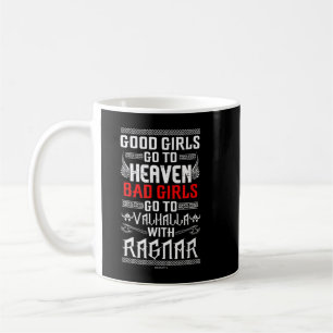 Caneca De Café Meninas más vão para Valhalla com Ragnar