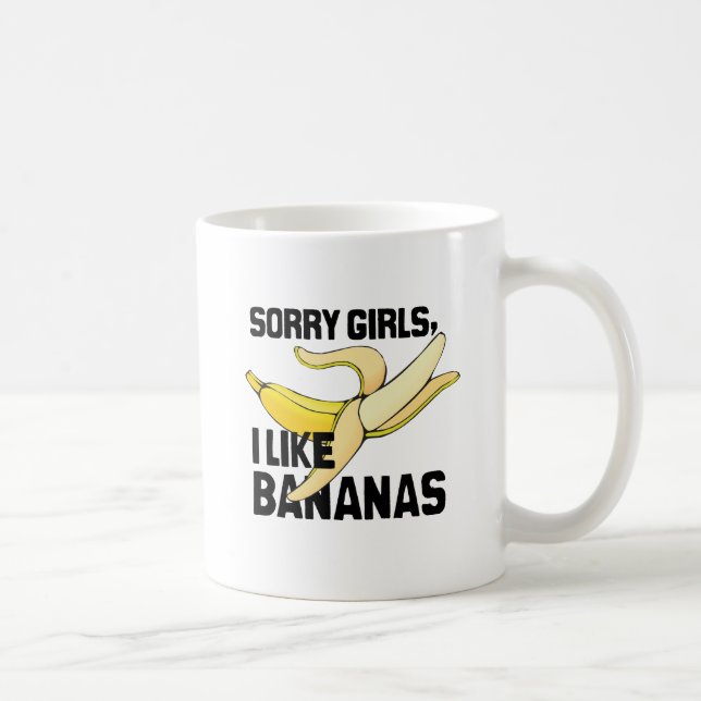 CANECA DE CAFÉ MENINAS PESAROSAS EU GOSTO DAS BANANAS - .PNG (Direita)