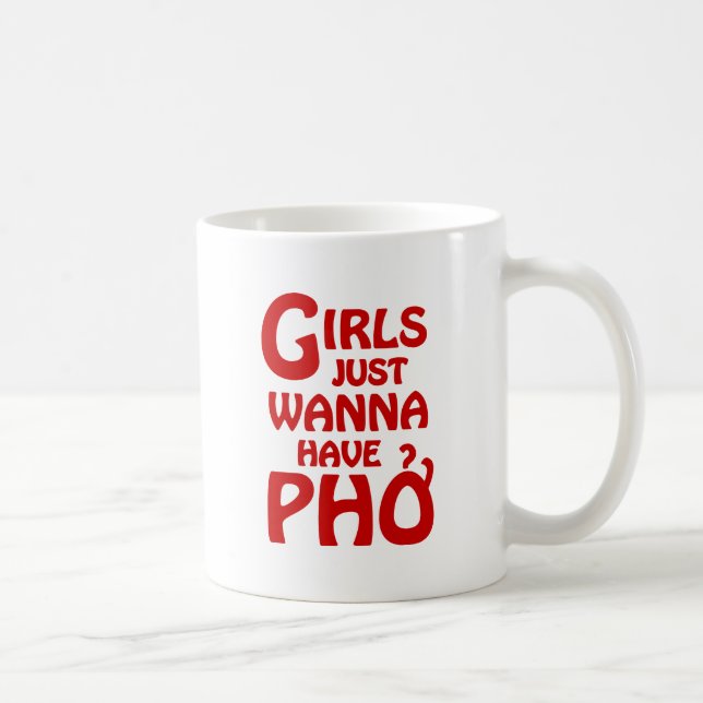 Caneca De Café Meninas Só Querem Ter Telefone (Direita)