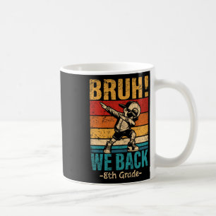 Caneca De Café Menino de oitava série Dabbing Bruh Nós estamos de