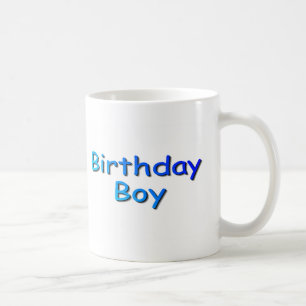 Caneca De Café Menino do aniversário