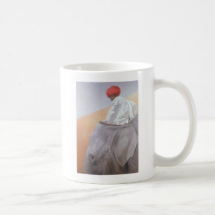 Caneca De Café Menino do elefante