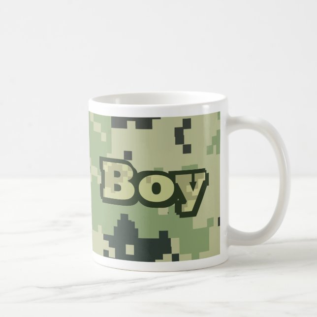 Caneca De Café Menino do exército (Direita)