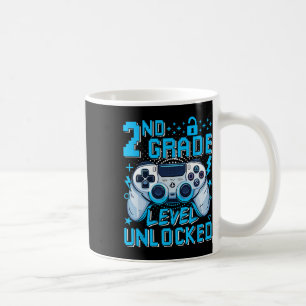 Caneca De Café Menino do Primeiro Dia do Jogo de Vídeo Desbloquea