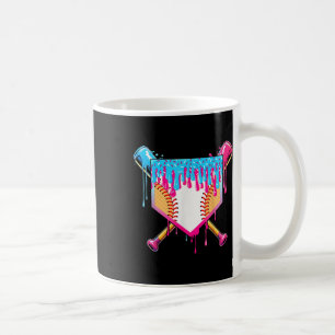 Caneca De Café Menino do Sorvete de Beisebol com Purpurina Juvent
