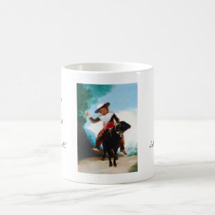 Caneca De Café Menino em uma ram Francisco José de Goya