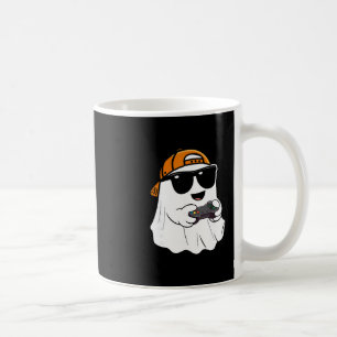 Caneca De Café Meninos do Halloween Crianças Fantasma Gamer Traje